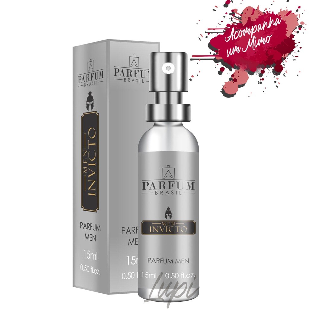 Perfume Invicto 15ml Parfum Brasil em Oferta na Shopee