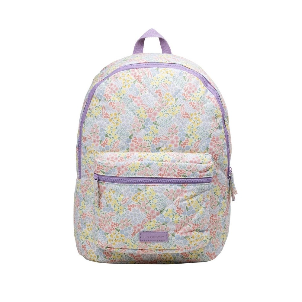 Mochila laptop por onde flor - Imaginarium em Oferta na Shopee