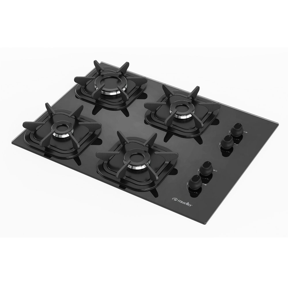 Cooktop 4 Bocas Mueller Ultra Chama — imagem 2 de 2