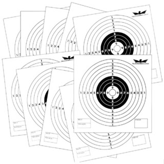 Alvo - Falconarmas - Em Papelão - 14x14 - 100 Unidades em Oferta na Shopee