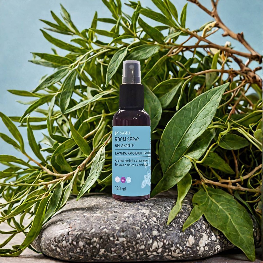 Imagem Aromatizador Ambiente Room Spray Relaxante By Samia 120ml