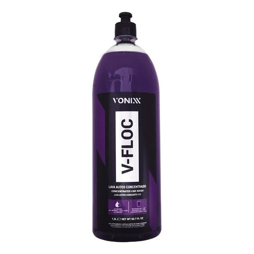Lava Auto Concentrado V-floc 1,5l Vonixx Ph Neutro em Oferta na Shopee