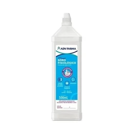 Soro Fisiologico 0,9% Adv Frasco Com 500Ml De Solucao De Uso Dermatologico