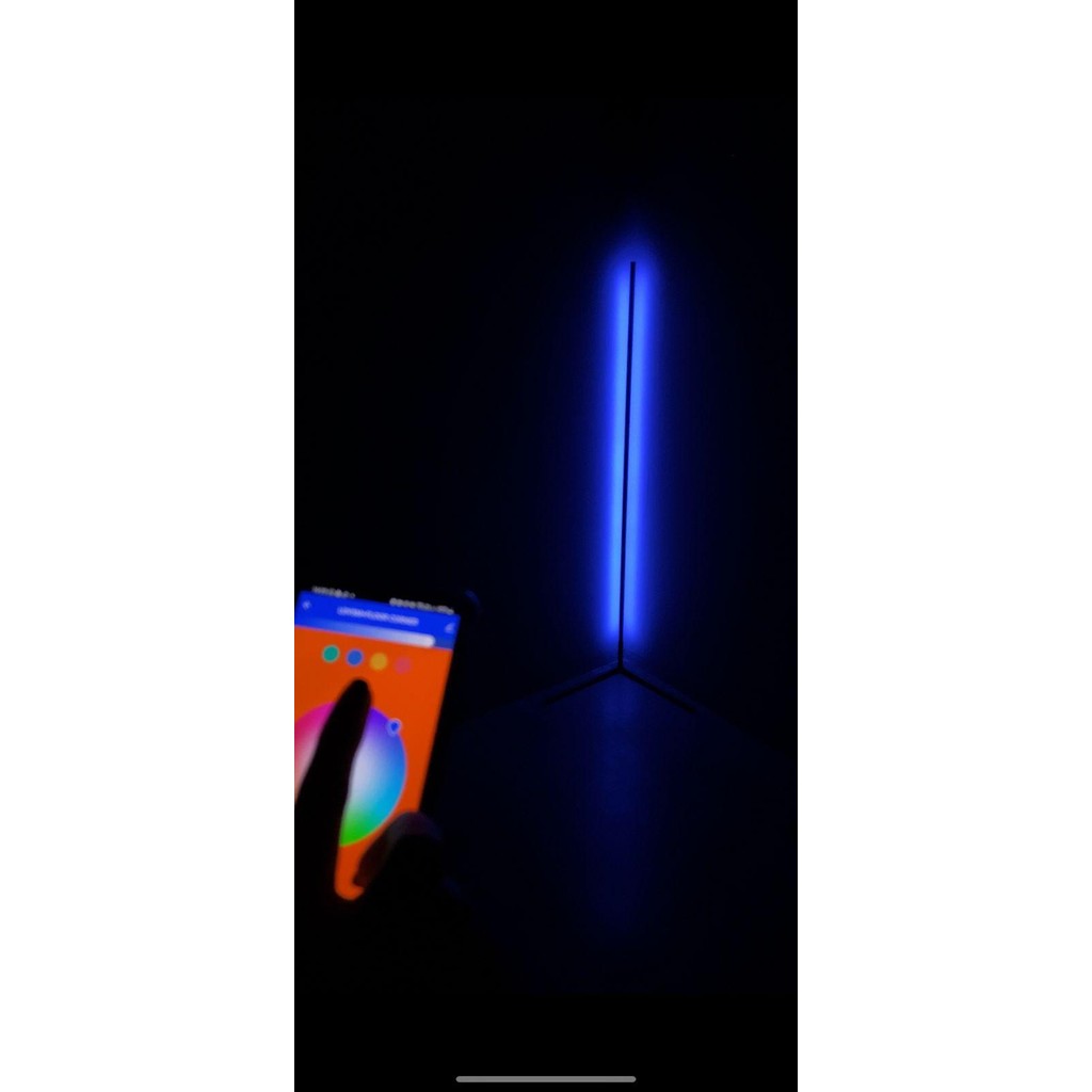 Luminária  Luxo Smart Floor Corner Led Rgbw 200lm 14w Original Garantia Osram Ledvance De Canto Chão