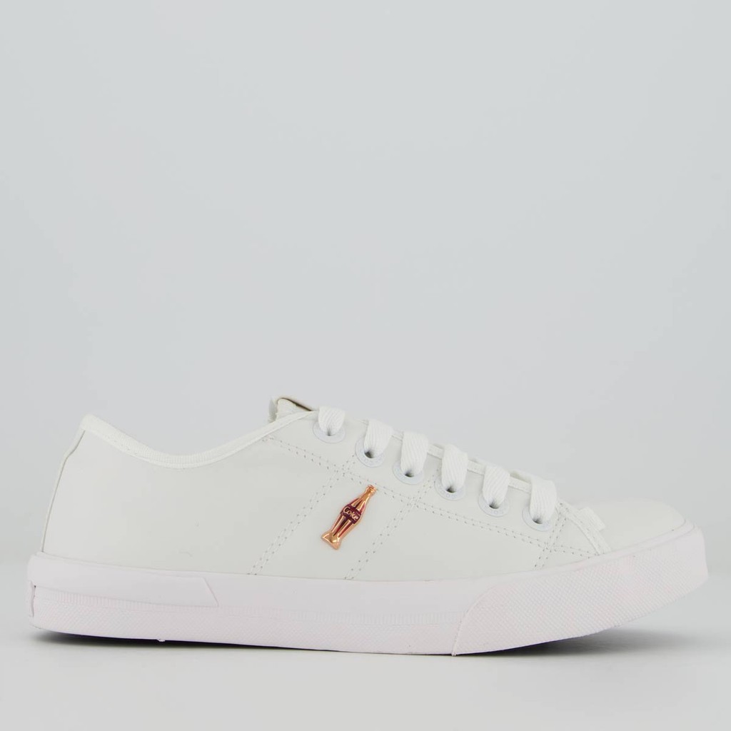 Tênis Coca Cola Miami Town Coke Feminino Branco em Oferta na Shopee