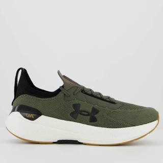 Tênis Under Armour Charged Hit Verde em Oferta na Shopee