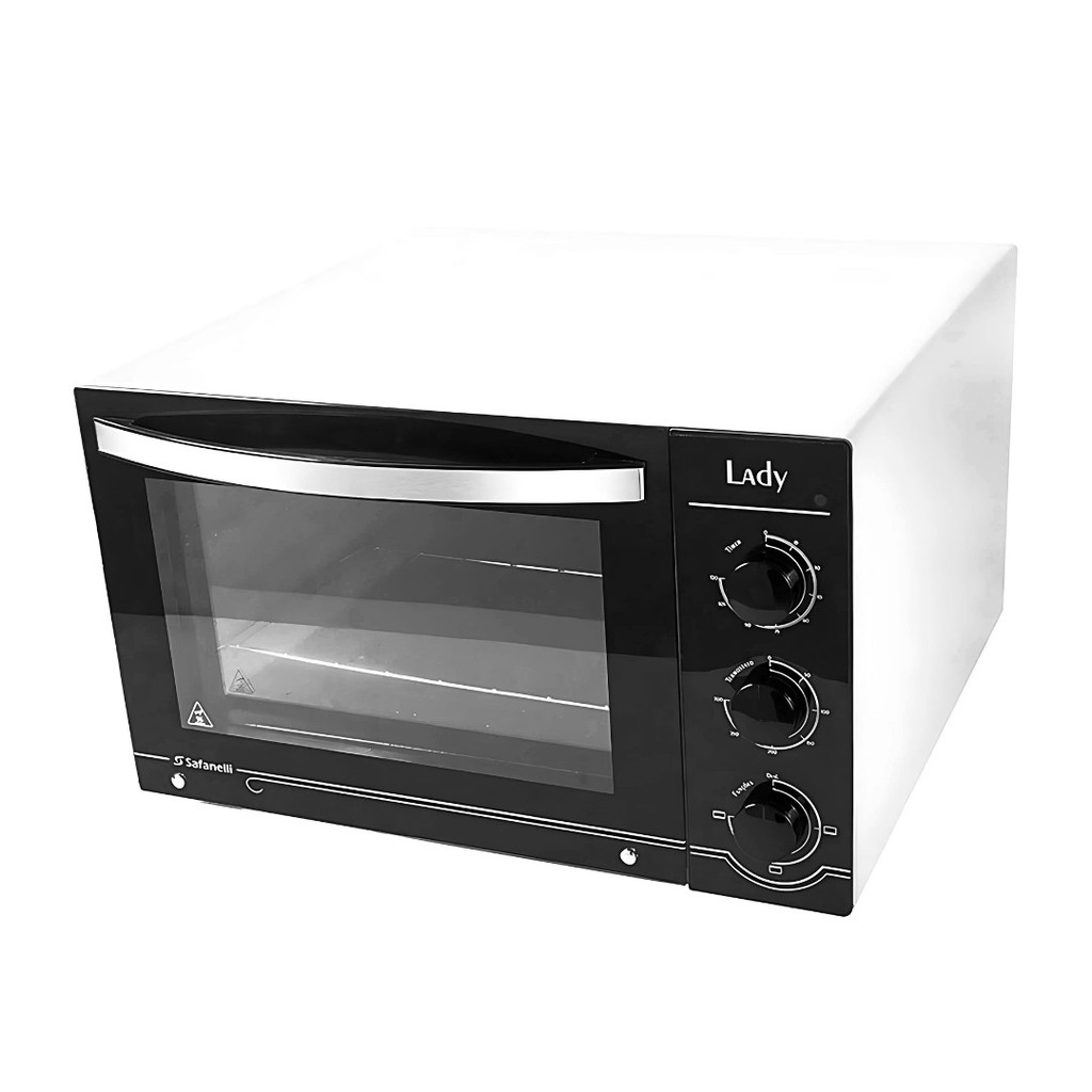 Forno Elétrico Lady Plus Com Migalheiro 45L Branco Safanelli