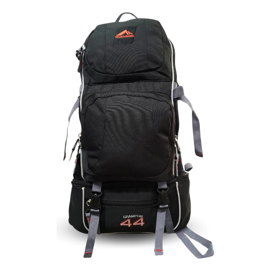 Mochila Reforçada Crampon Camping Trekking 44l Trilhas Rumos