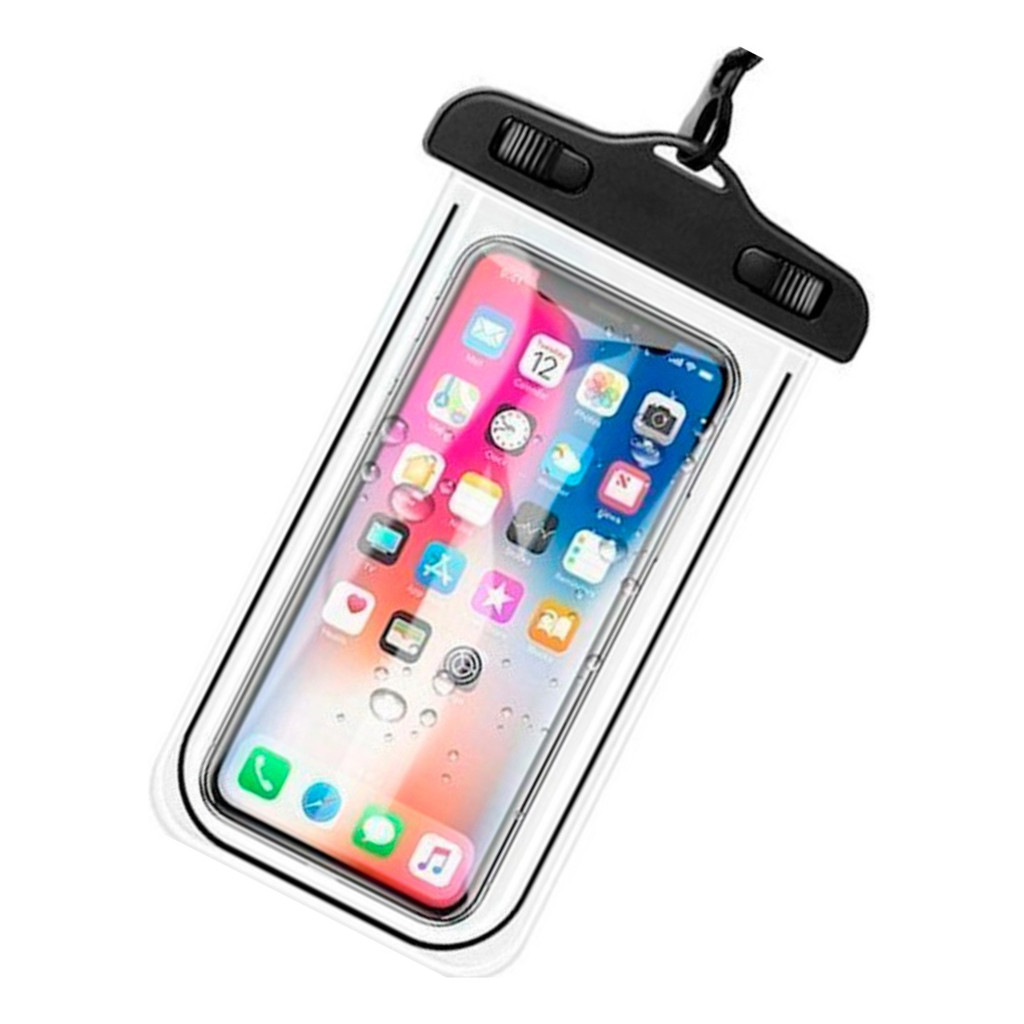 Kit 10 Capas Prova De Água Para Celular Smartphone Universal
