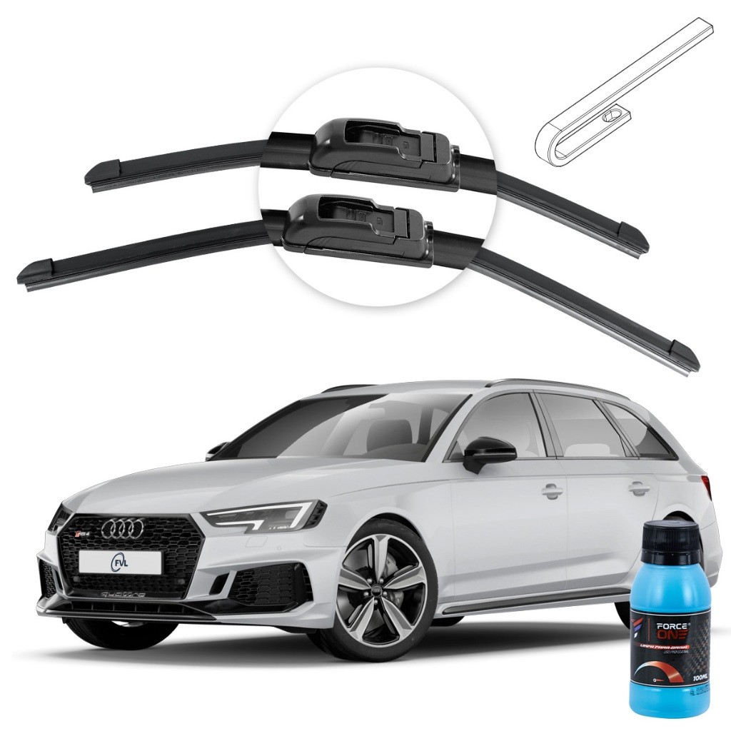 Palheta Limpador de Parabrisa Audi RS2 Avant ano 00 a 01 Universal