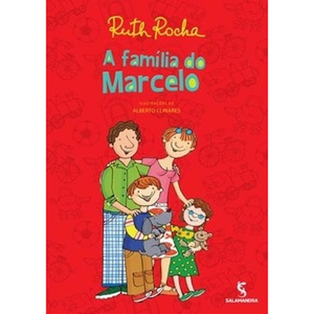 Capa do livro A família do Marcelo