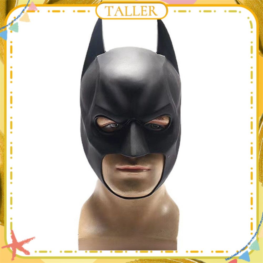Vestidos de Halloween Segurança Ambiental Máscara de Látex Comic-Con Máscara de Super-herói Batman Role Play Confortável e Respirável A Máscara é Meticulosamente Trabalhada MAIS ALTA