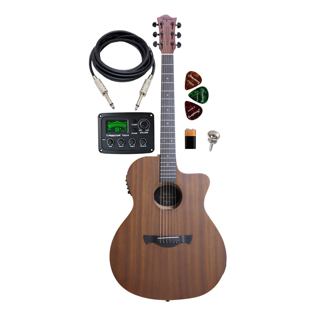 Violão Cutaway Dallas Gran Reserva Eq Aço Ntop - Tagima
