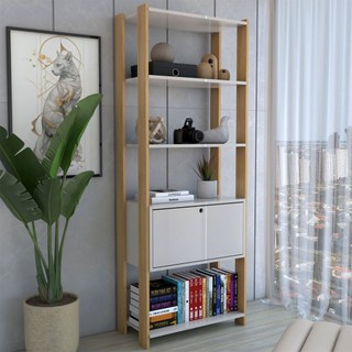 Estante para Livros Industrial 1 Porta 3 Prateleiras em Oferta na Shopee
