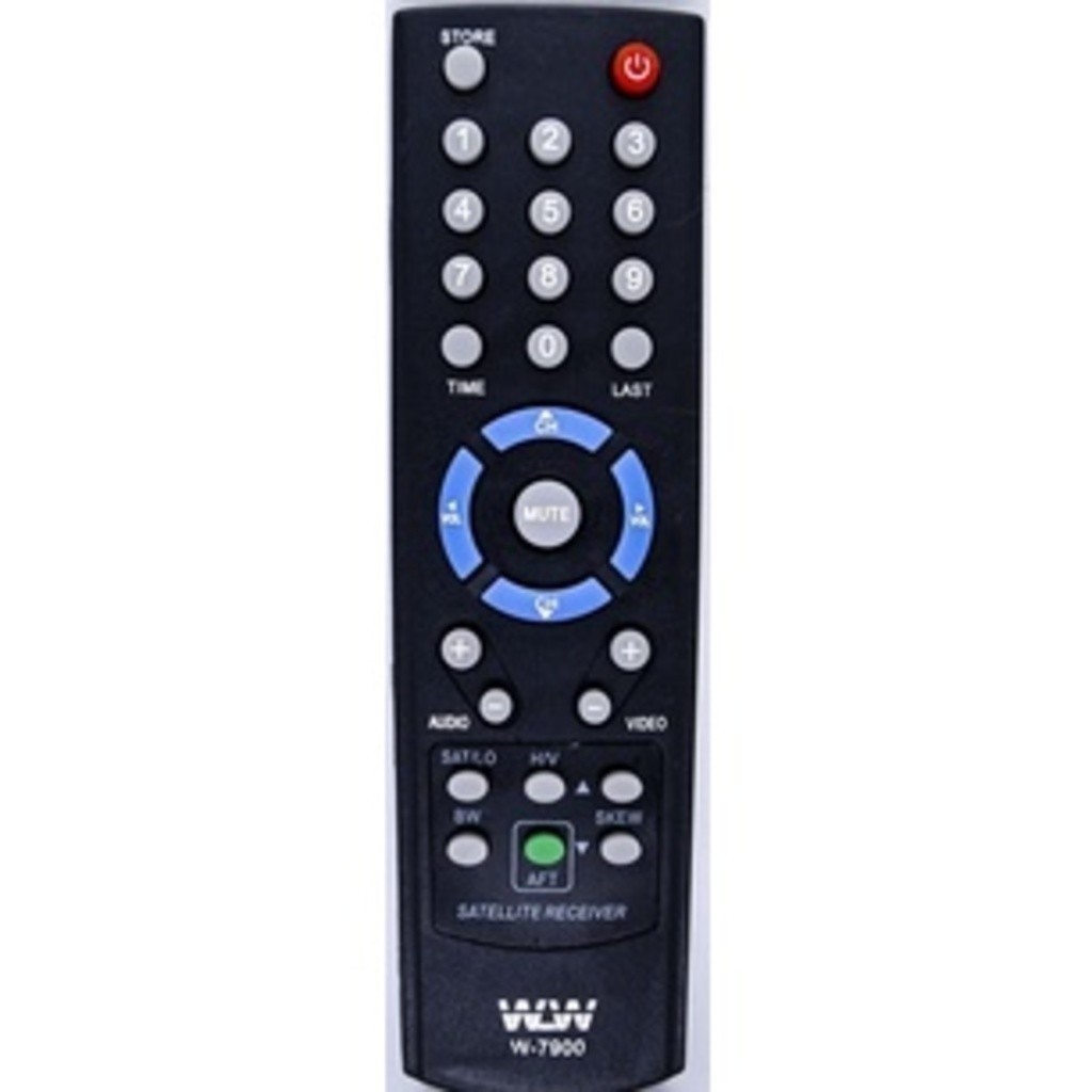 Controle Para Receptor Visiontec Vt 700 Wlw-7900 - Substituto Compatível