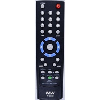 Controle Para Receptor Visiontec Vt 700 Wlw-7900 - Substituto Compatível
