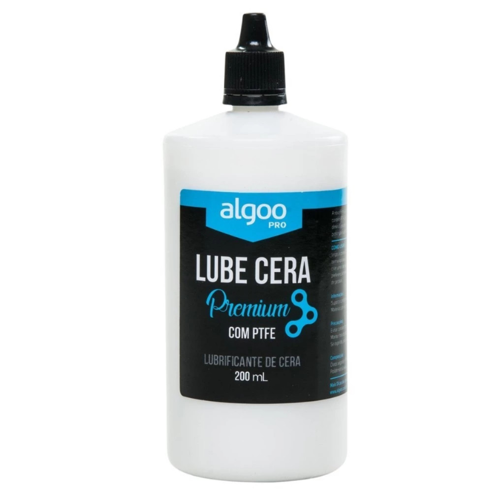 LUBRIFICANTE ALGOO LUBE CERA PREMIUM C/ PTFE PARA CORRENTES – 200ML em Oferta na Shopee
