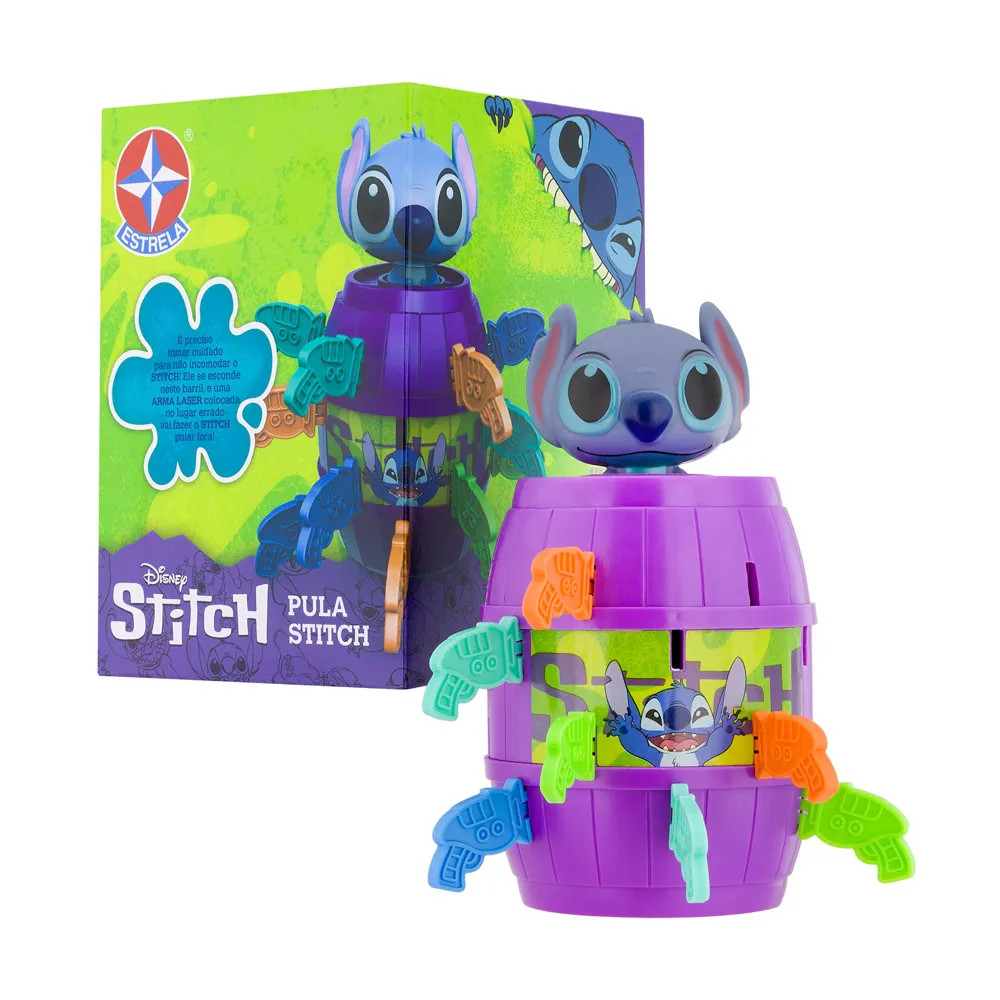 Pula Stitch - Jogo Divertido da Estrela Disney Lilo&Stitch em Oferta na Shopee