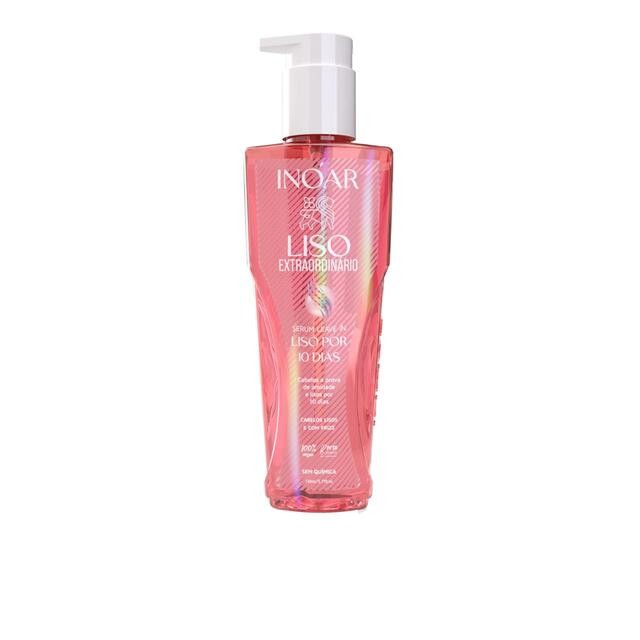 Inoar Liso Extraordinário Sérum Leave In 110ml em Oferta na Shopee