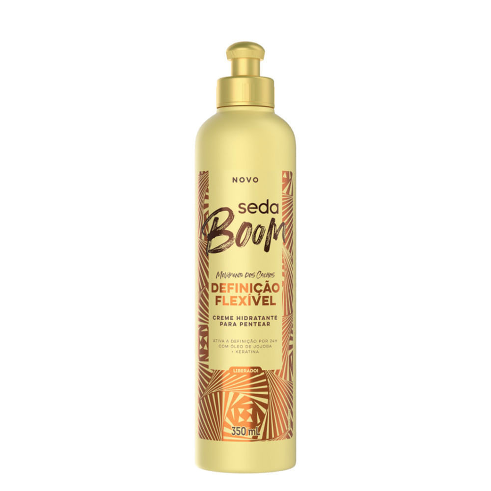Creme Para Pentear Seda Boom Definição Flexível 350ml - Beauty