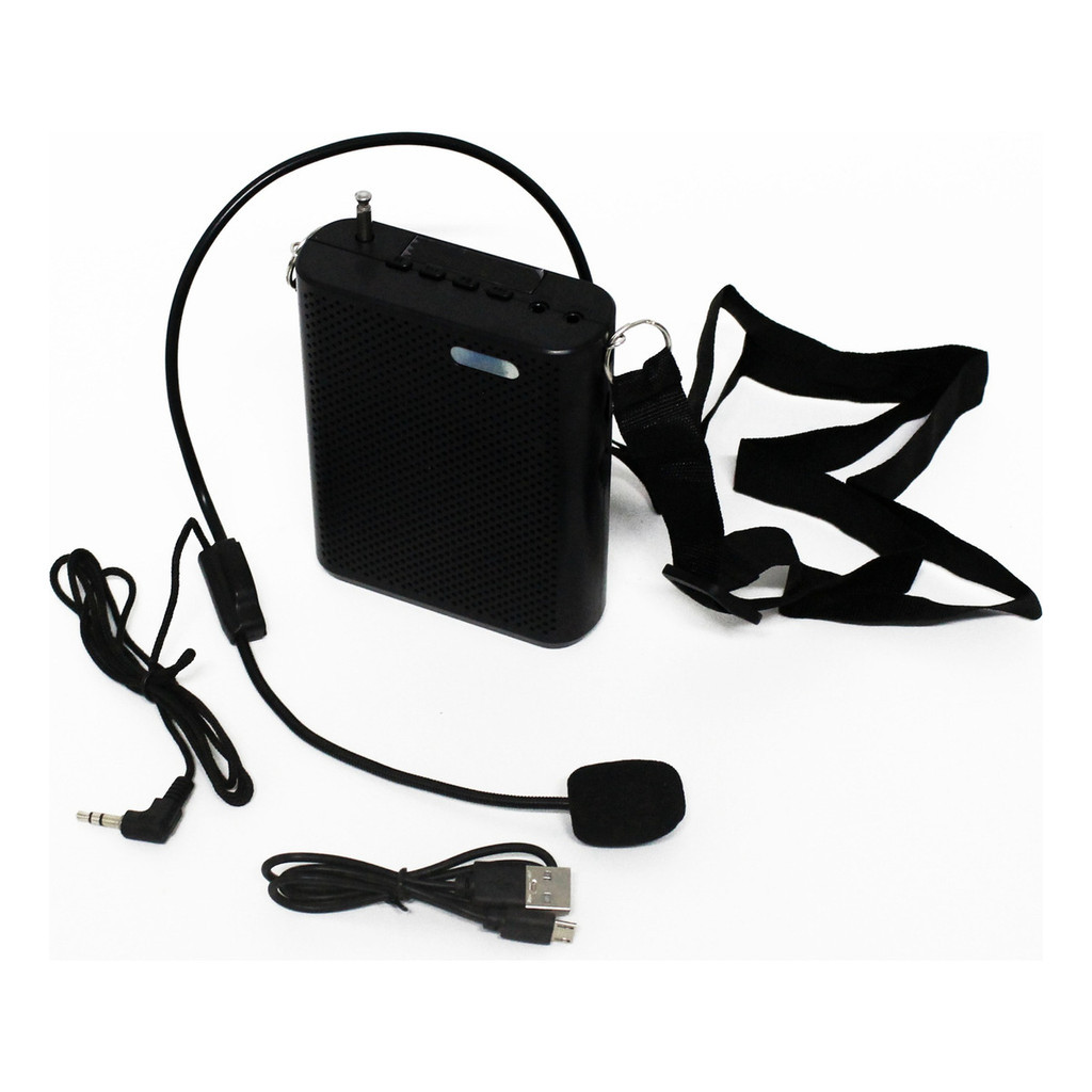 Megafone Microfone Sem Fio Para Palestras Amplificador Aula em Oferta na Shopee