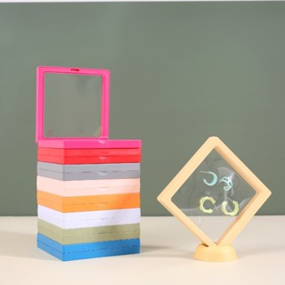 Kit caixa de armazenamento de joias anti oxidação de filme PE personalizada com bases cores aleatórias tamanho 7cm×7cm em Oferta na Shopee