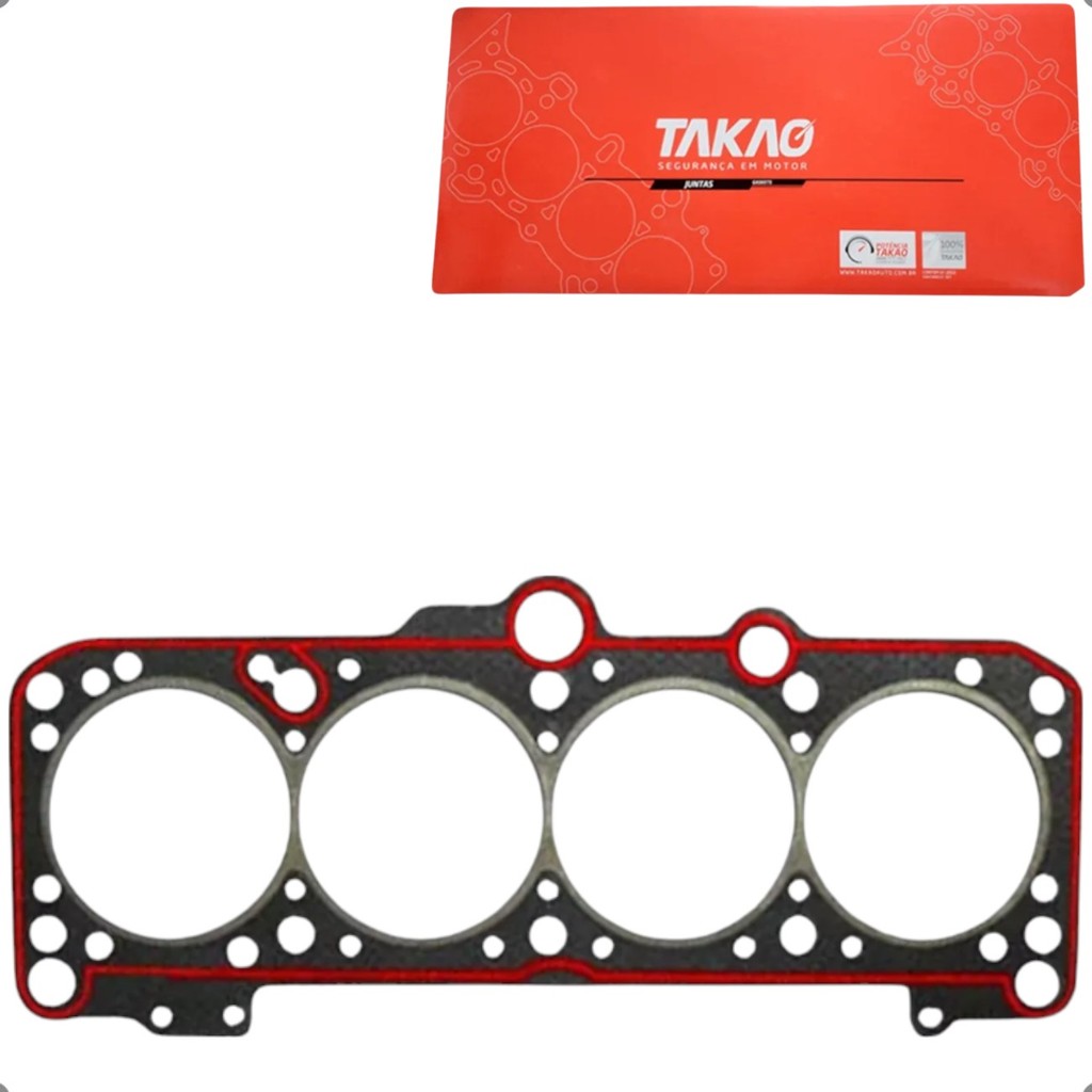 Junta Do Cabeçote Takao Vw Gol Parati Saveiro Santana Golf Motor Ap 1.6 1.8 8v em Oferta na Shopee