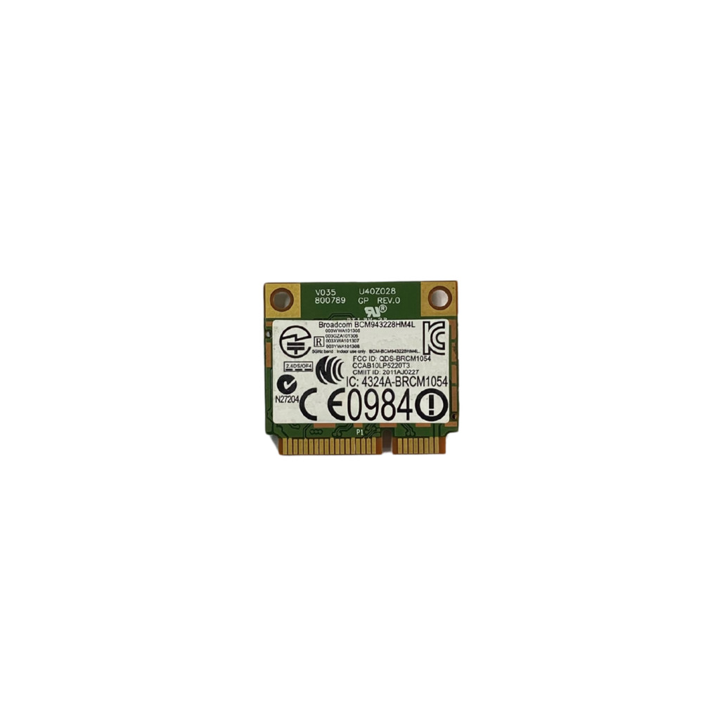 Placa Wireless Dell DW1530 PN 1JKGC DW1530 PCIe Half-height