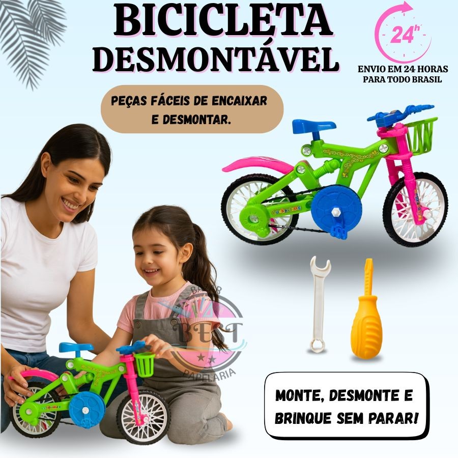 Bicicleta Miniatura Bike Colecionável Brinquedo Crianças