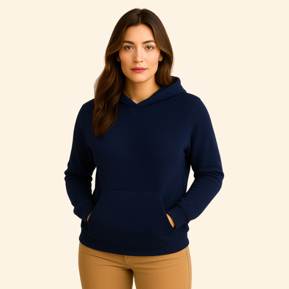 Moletom Canguru Feminino e Masculino Algodão Flanelada Unissex Liso Sem Estampa Estilo Blusa Varias Cores