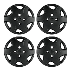 Calota Aro 13" Preto Brilho Modelo Celta 2012 a 2015 Jogo c/4 Calotas Grid - 042CB-POB-E