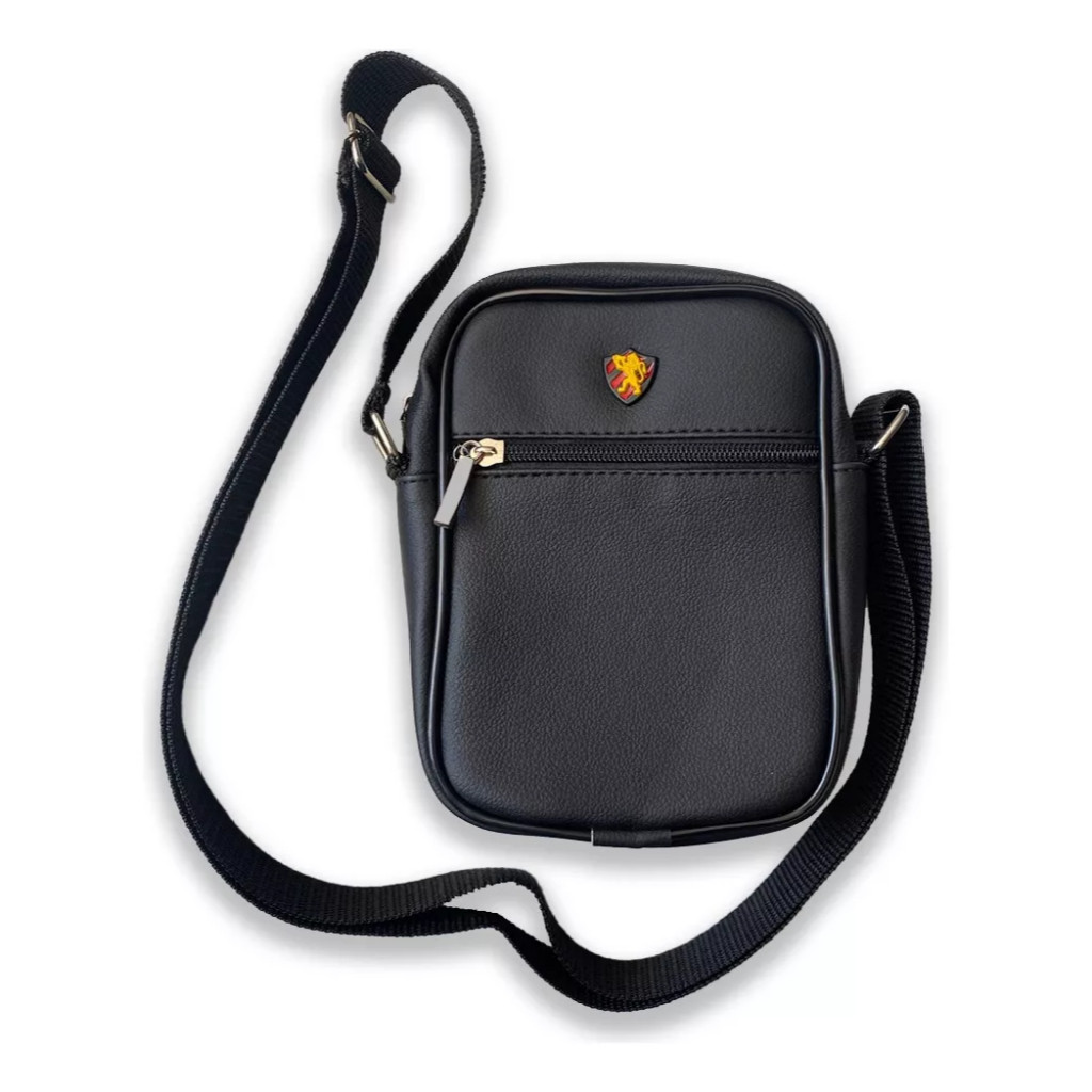 Bag Cargo Slim do Sport Recife Preto em Pu - Oficial