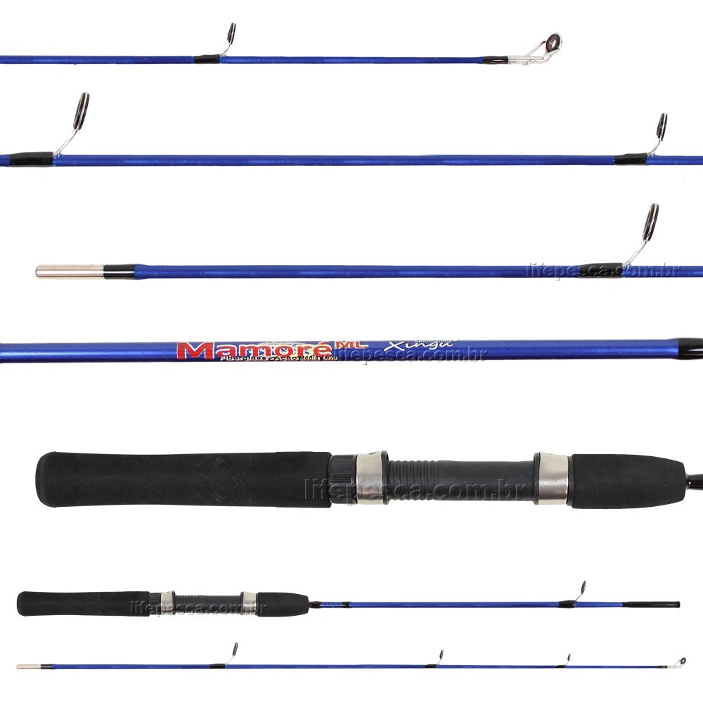 Vara P/ Molinete Xingu Mamoré (1,20m) 6-13lb ML120 - 2 Partes