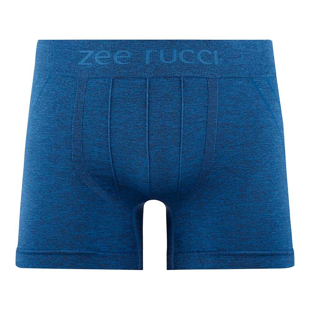 Imagem Cueca Boxer Mescla sem Costura Azul Real Zee Rucci