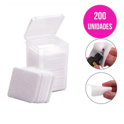 Pote 200 Lenços Para Limpar Bico De Cola Cor Aleatorio