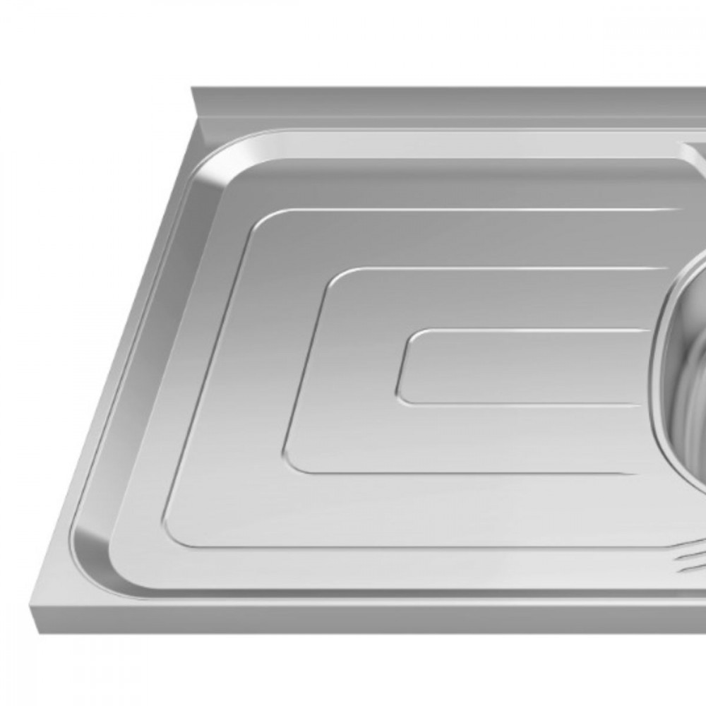 Detalhes do Bacia Inox 1,20x0,53 Duranox Cuba Central