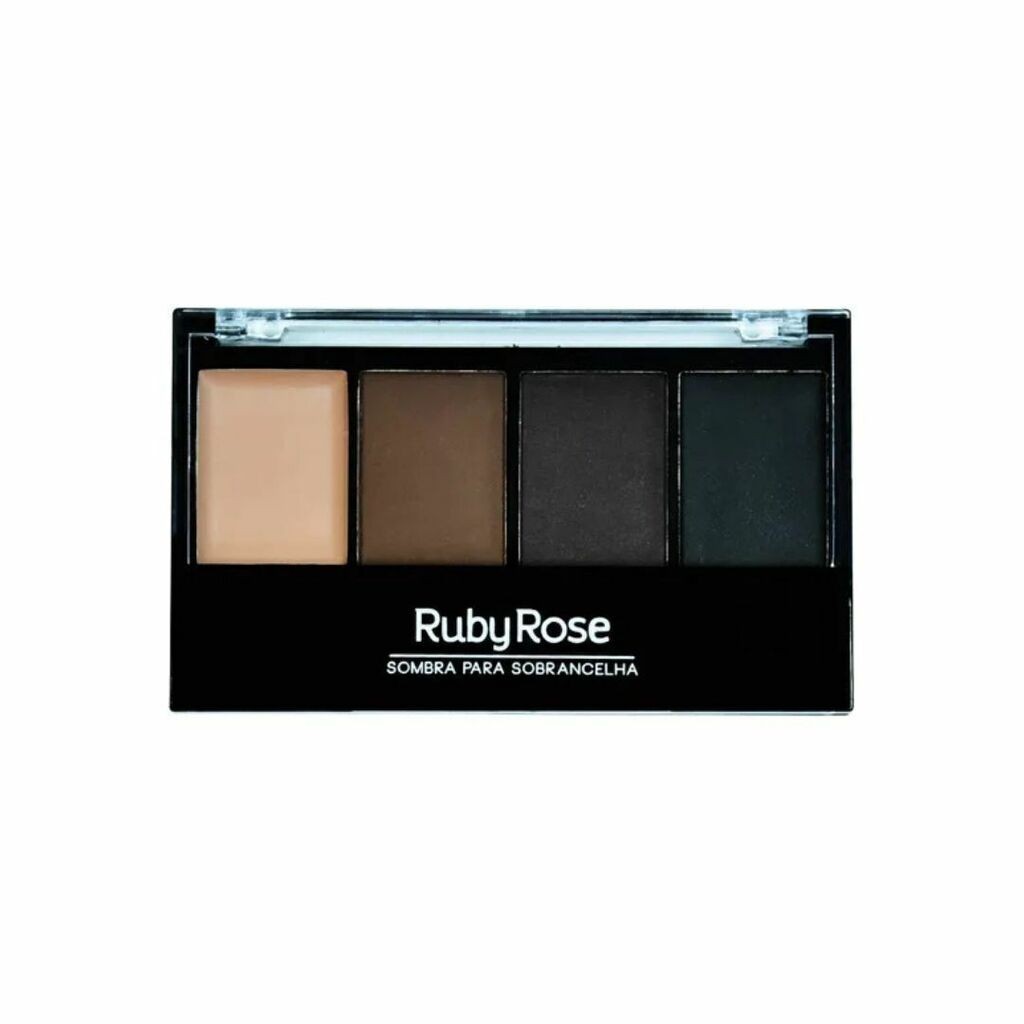 Trio De Sombras Para Sobrancelhas Com Primer Ruby Rose
