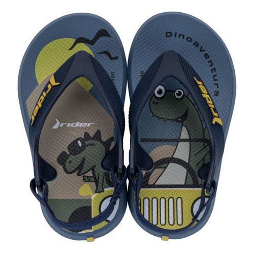 Chinelo Bebe Infantil Rider R1 Baby De Dedo Elástico Papete