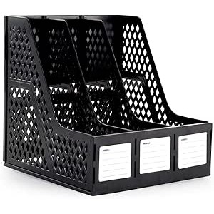 Organizador De Pasta, Livro, Revista, Caderno Triplo De Mesa