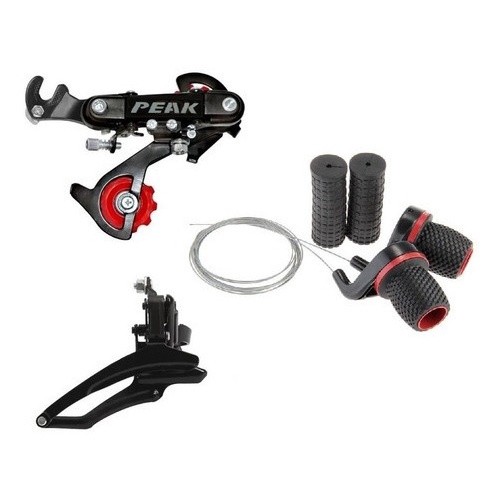 Passador + Cambio Traseiro + Dianteiro Yamada 18 E 21 Marcha em Oferta na Shopee