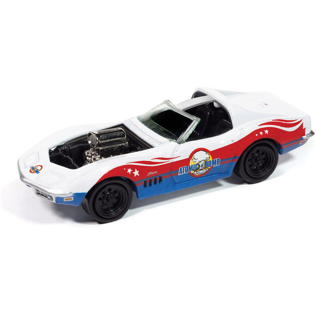 JOHNNY LIGHTNING - POP CULTURE - 1969 CHEVROLET CORVETTE "ATOMIC BOMB"