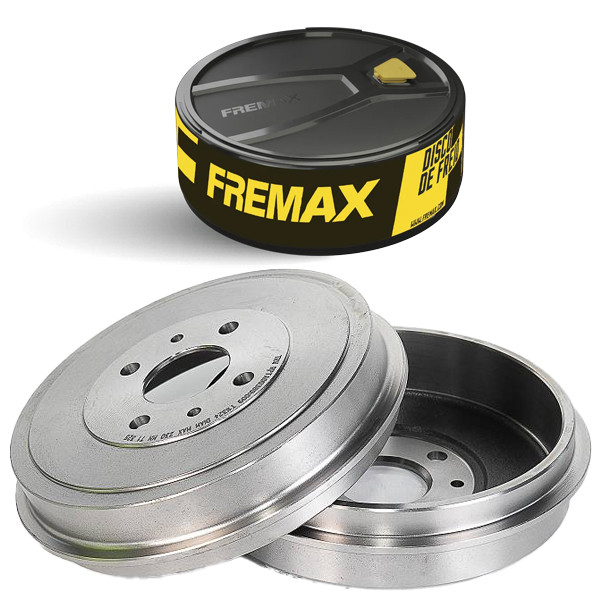 Par Tambor de Freio Traseiro FIAT STRADA Fremax em Oferta na Shopee