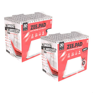 Kit 2x Tapete Higiênico Zee.pad Com 30 Unidades Branco em Oferta na Shopee