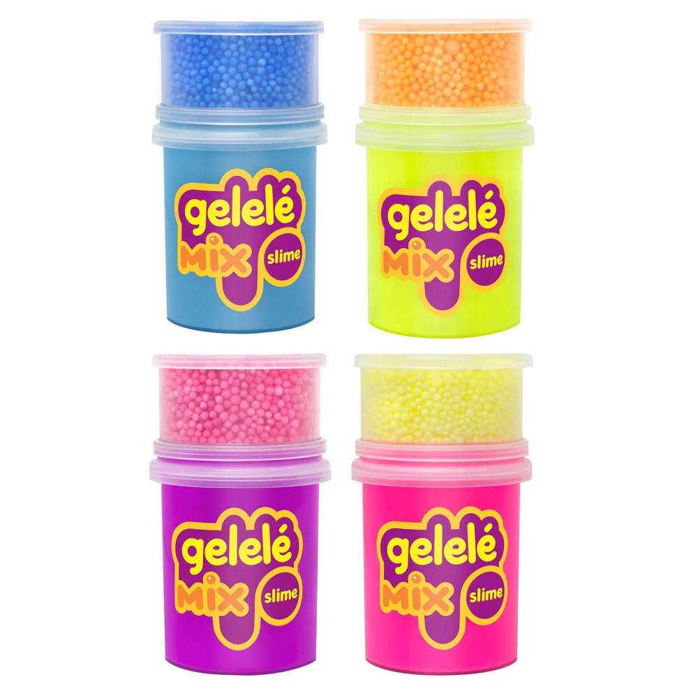 Slime Gelelé Doce Brinquedo Mix Foam 153g - Item Sortido - Mom & Baby