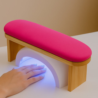 Apoio Apoiador de Mão Manicure Madeira Crua em Oferta na Shopee