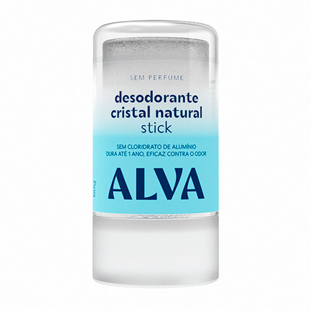 Desodorante Alva Cristal Natural Stick 60g - Beauty