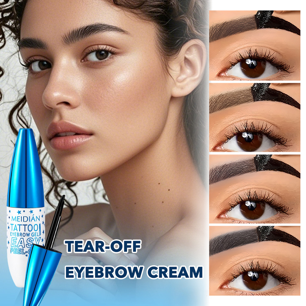 Caneta de Sobrancelha Líquida/Gel - Efeito Henna Semipermanente, Delineador de Longa Duração e Resistente à Água em Oferta na Shopee