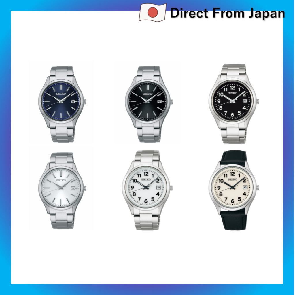 Relógio Solar Masculino Seiko Selection Série S, totalmente árabe, preto, SBPX157 Mostrador Azul Marinho,Mostrador Preto