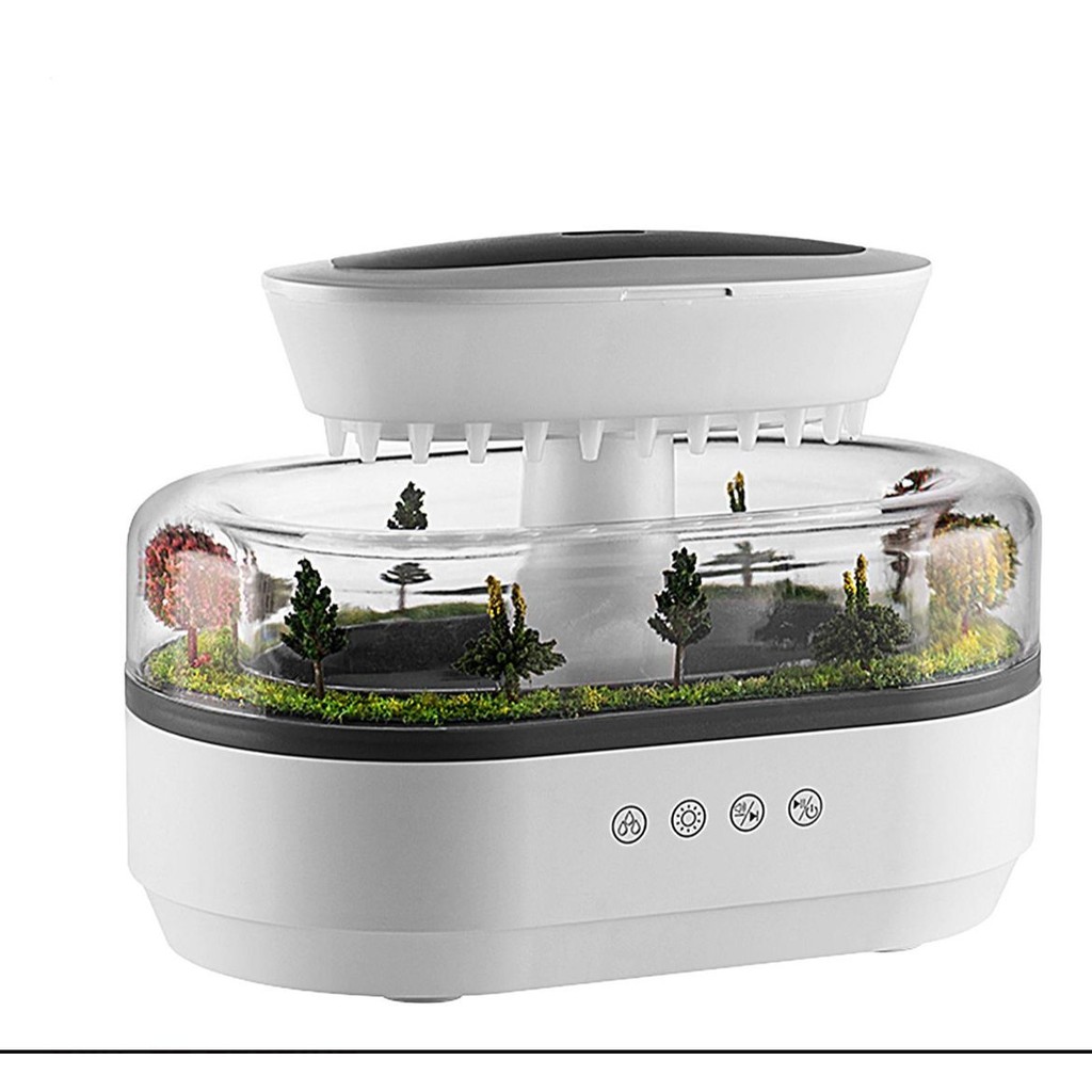 Umidificador Difusor De Aroma Ultrassônico De Gota De Chuva