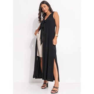 Blusa Túnica Malha Crepe Preta Colorido Quintess em Oferta na Shopee